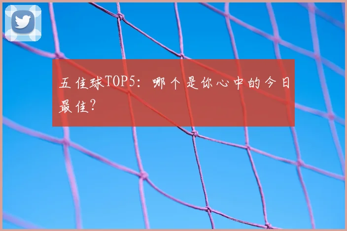 五佳球TOP5:哪个是你心中的今日最佳?